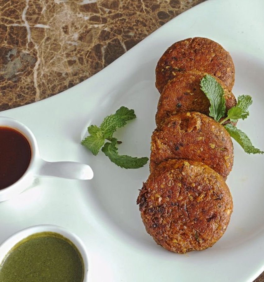 Banana Tikki for Fasting