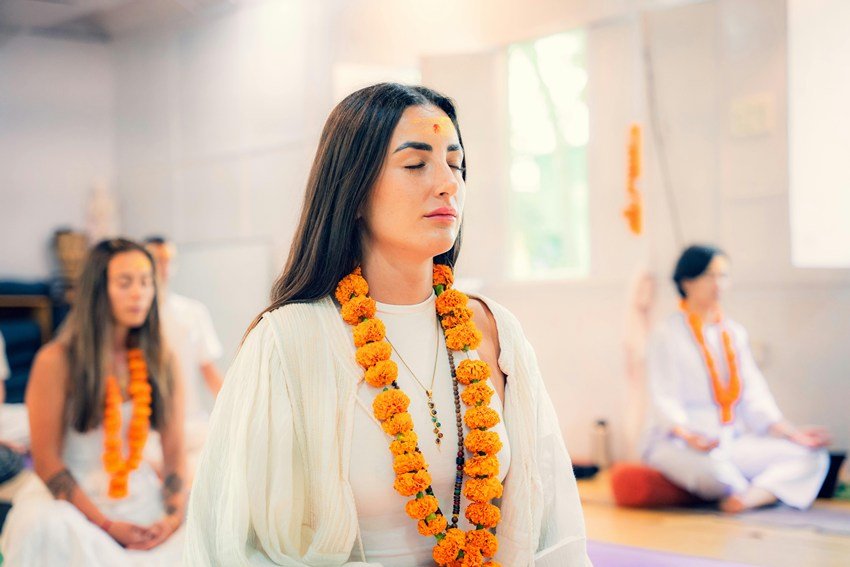Shankh blowing in Shravan month