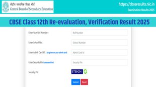 CBSE 12th Revaluation Result 2025, CBSE class 12th Result, CBSE Board Result,