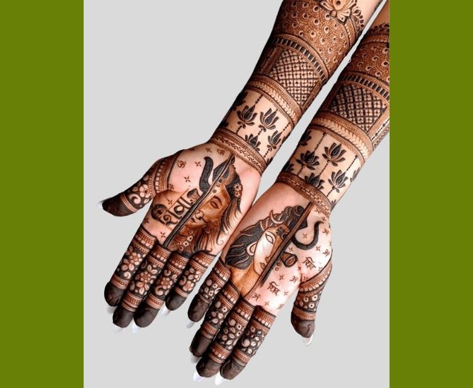 Celebrate Hariyali Teej with Beautiful and Auspicious Mehndi Art
