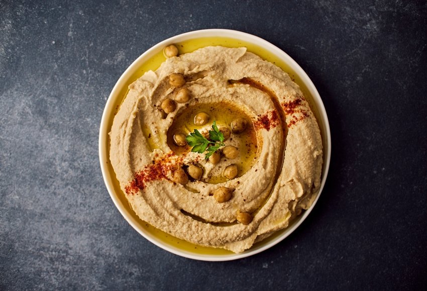 Chickpea Hummus and Veg Sticks