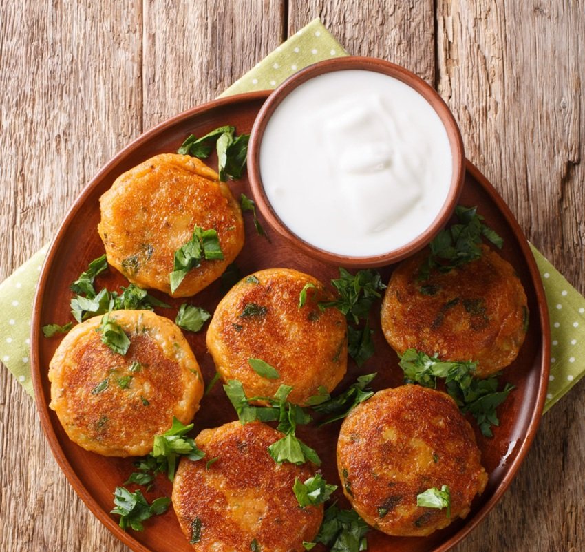 Crispy Banana Tikkis for Vrat