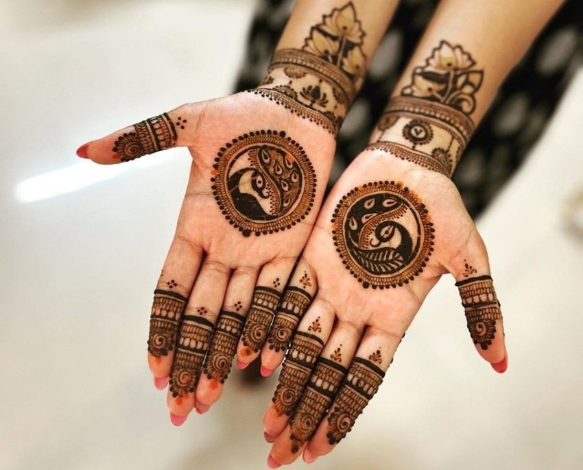 Creative Mehndi for Indian festivals