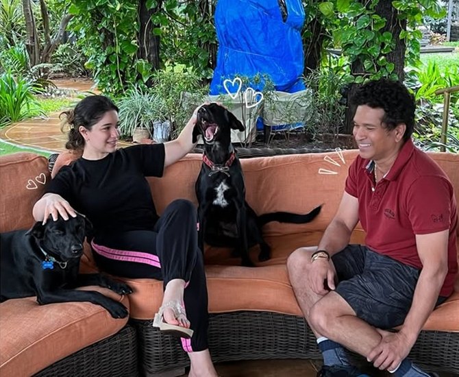 Daughters of Sachin Tendulkar