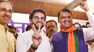 Chief Minister Devendra Fadnavis, Shiv Sena (UBT)-BJP alliance, Sanjay Raut, Aaditya Thackeray Devendra Fadnavis meet