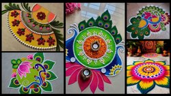 Rangoli Design: पूजा-पाठ और शुभ मुहुर्त के लिए सुंदर रंगोली डिजाइन, देवशयनी एकादशी पर घर के आंगन में बनाएं