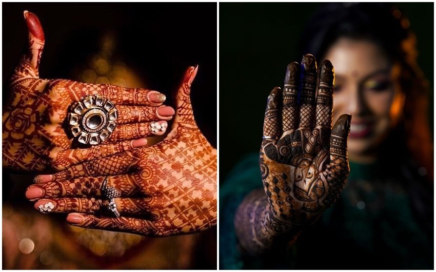 Traditional mehndi for brides
