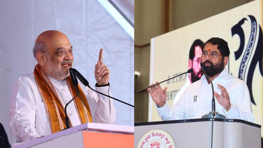 Eknath Shinde, Hindi Imposition Row, Maharshtra