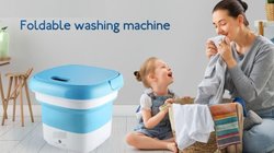 बैचलर्स की टेंशन खत्म! 1500 रुपये में मिनी वॉशिंग मशीन, कहीं भी उठाकर ले जाओ, फटाफट धुलेंगे कपड़े