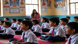 Bhagavad Gita in schools, Haryana schools Geeta path, गीता पाठ हरियाणा