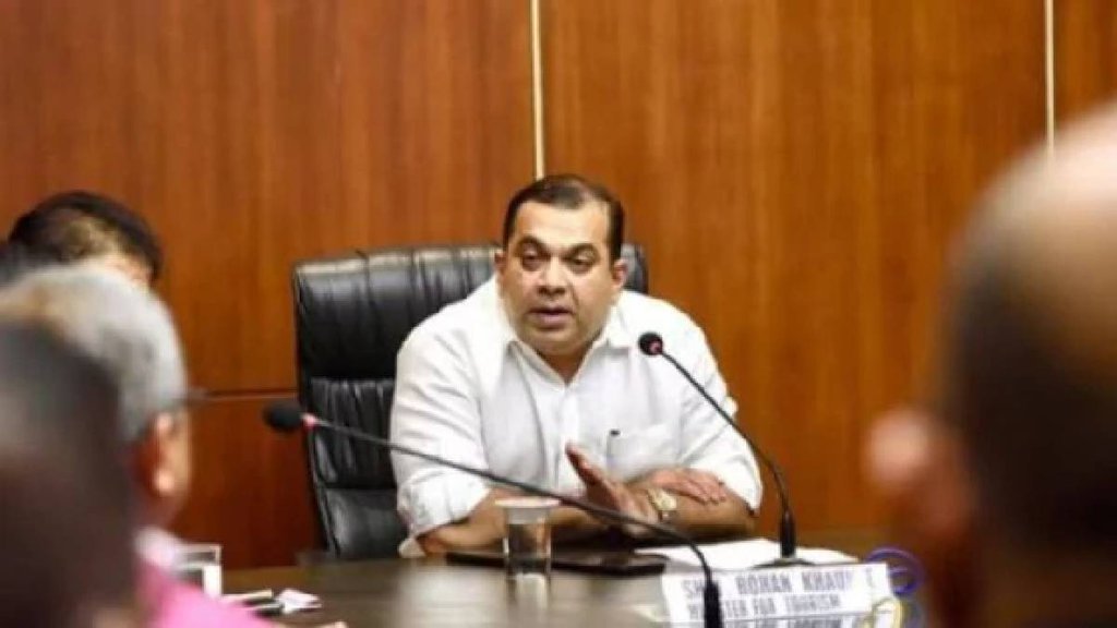Goa Tourism Minister Rohan Khaunte