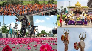Kanwar Yatra, Shiva devotees, Gangajal, Sawan 2025, Bhole Baba, Haridwar Kanwar