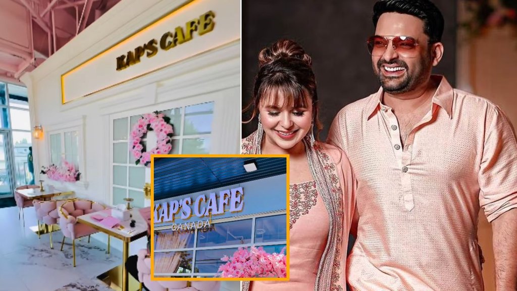 Kapil sharma, Kapil sharma Show, Kapil sharma ginni chatrath New KAPS CAFE in Canada