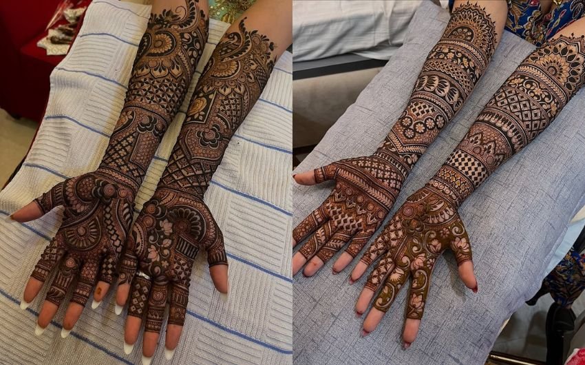 Mehndi Design for Last Sawan