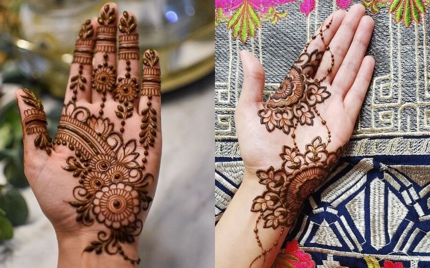 Indian Women Mehndi Design