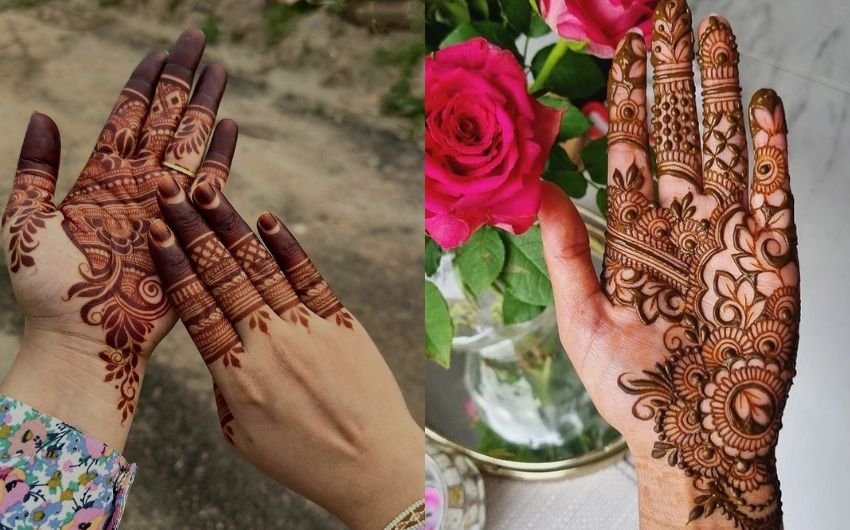 Mehndi Design for Last Sawan Somwar