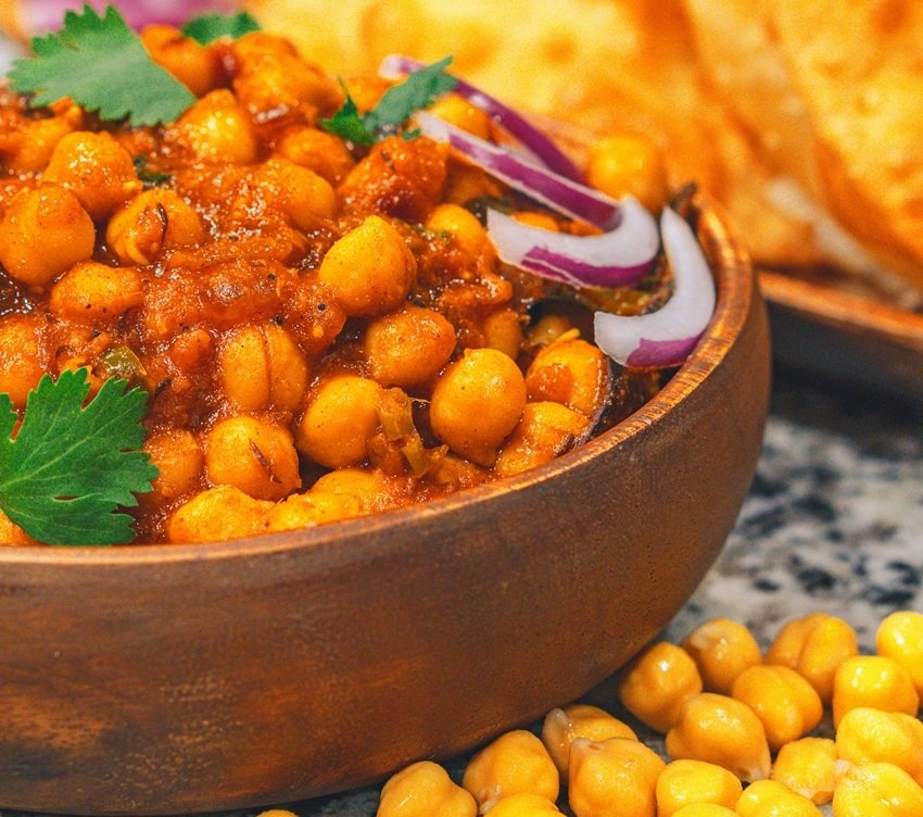 Low-Oil Chana Masala
