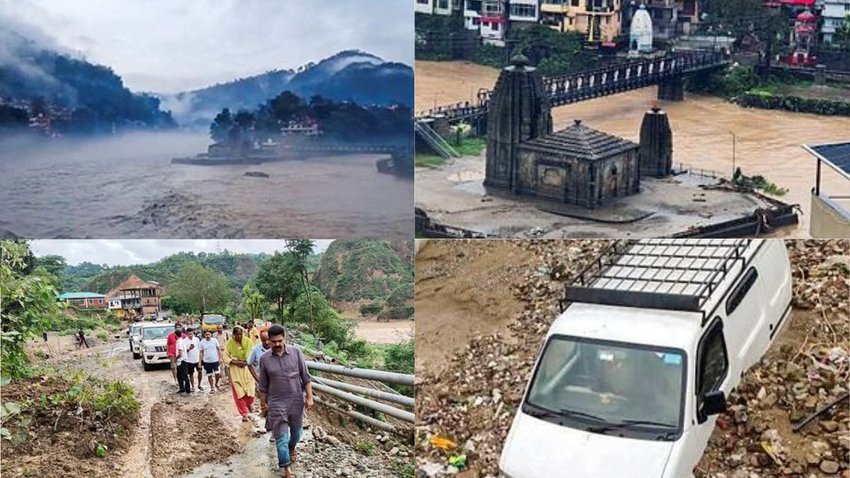 monsoon havoc, cloudburst, flood alert, Himachal rain disaster