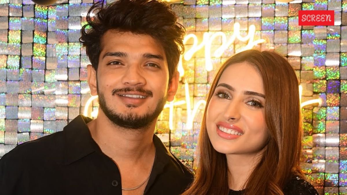 Munawar Faruqui With Mehzabeen