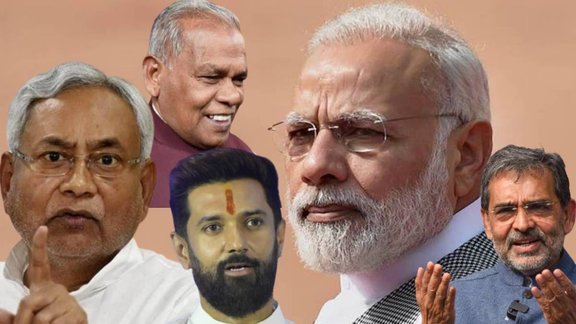 NDA allies, Bihar elections