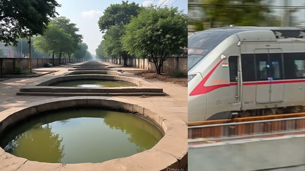 Namo Bharat Corridor, Rainwater Harvesting, रेन वाटर हार्वेस्टिंग, पर्यावरणीय पहल