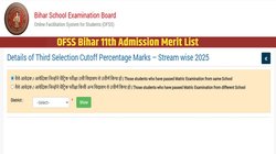 OFSS Bihar 11th Admission Merit List: बिहार में 11वीं क्लास में एडमिशन की तीसरी लिस्ट जारी, यहां Direct Link से करें चेक