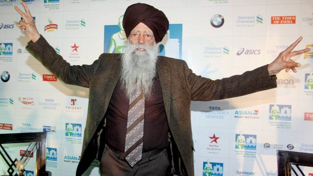Fauja Singh biography Hindi, Fauja Singh Olympics story, Turbaned Tornado