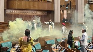 Parliament Security Breach | smog in parliament | parliament attack