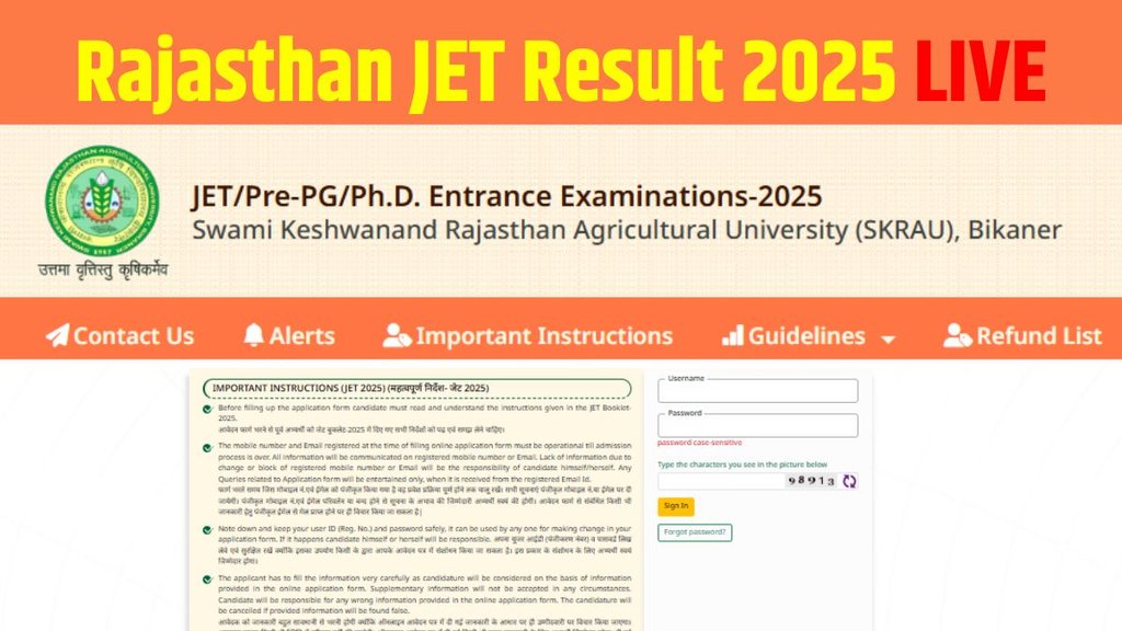 rajasthan jet result 2025, jet result 2025, jet 2025, jet 2025 result date, rajasthan jet result 2025, jetskrau2025 com, rajasthan jet scorecard