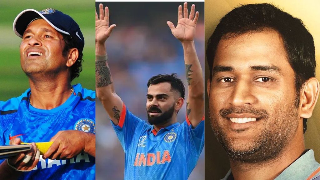 Sachin Tendulkar Virat Kohli MS Dhoni,Indian cricketers,college life,