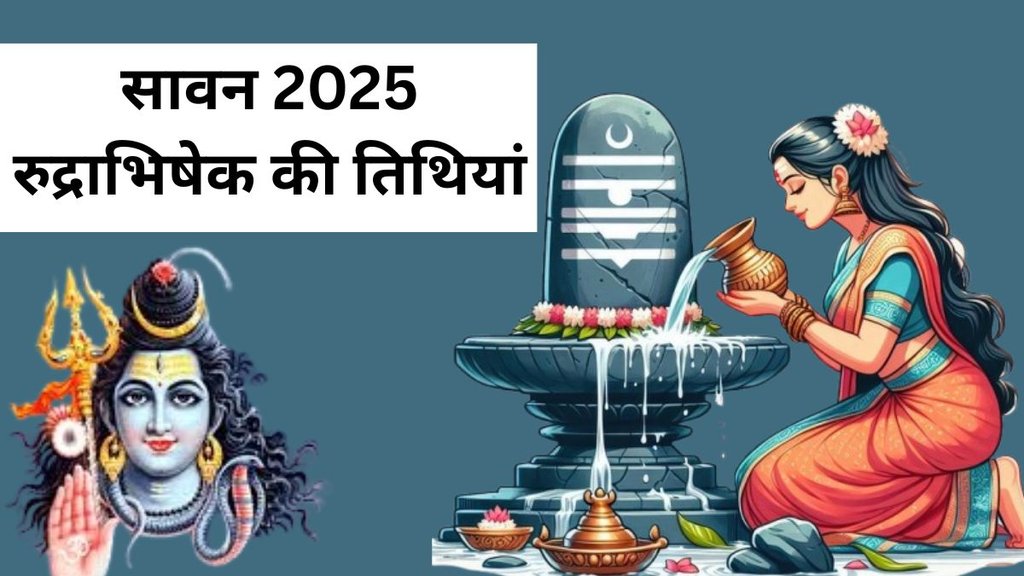 Sawan 2025, Sawan 2025 Rudrabhishek Dates, Rudrabhishek dates in Sawan 2025, Best days for Rudrabhishek in Shravan month, When to perform Rudrabhishek in Sawan, Rudrabhishek 2025 auspicious dates and time, Importance of Rudrabhishek in Sawan, Rudrabhishek puja timings in Shravan, How to do Rudrabhishek in Sawan month, Shravan Rudrabhishek benefits and significance, Sawan Rudrabhishek best muhurat 2025