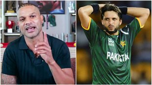 India vs Pakistan WCL 2025, Shikhar Dhawan Shahid Afridi War, World Championship of Legends 2025