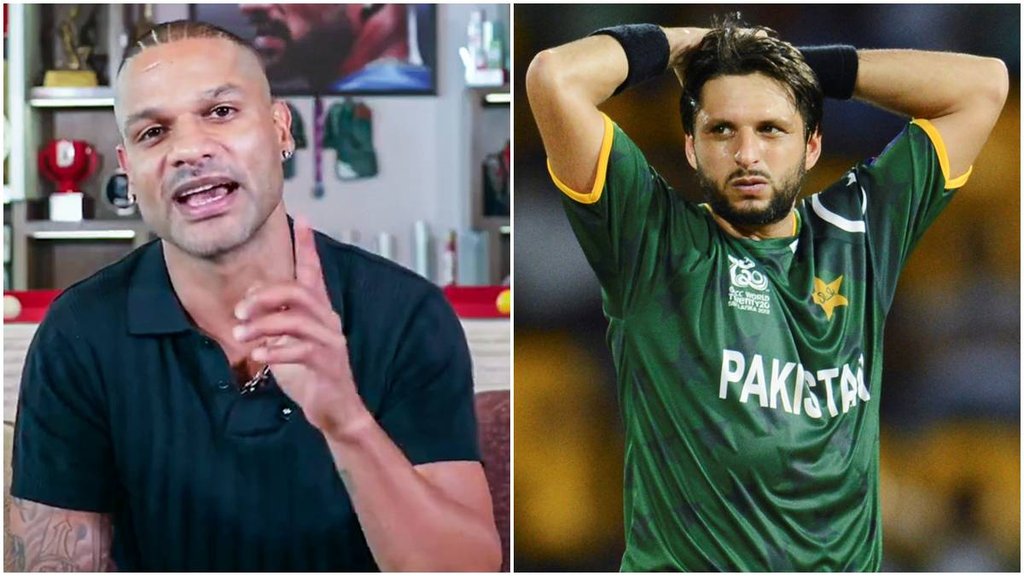India vs Pakistan WCL 2025, Shikhar Dhawan Shahid Afridi War, World Championship of Legends 2025