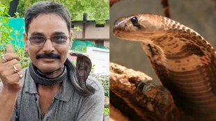 Deepak Mahawar, snake rescuer, cobra bite, venomous snake, snake handling, sarp mitra J P Yadav