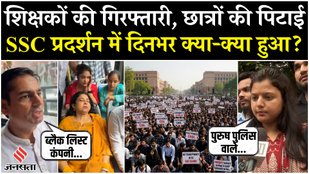 SSC Protest Rakesh Sir and Neetu Ma'am detained by police