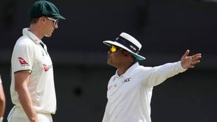 WI vs AUS Pink Ball Test, Pat Cummins, Nitin Menon