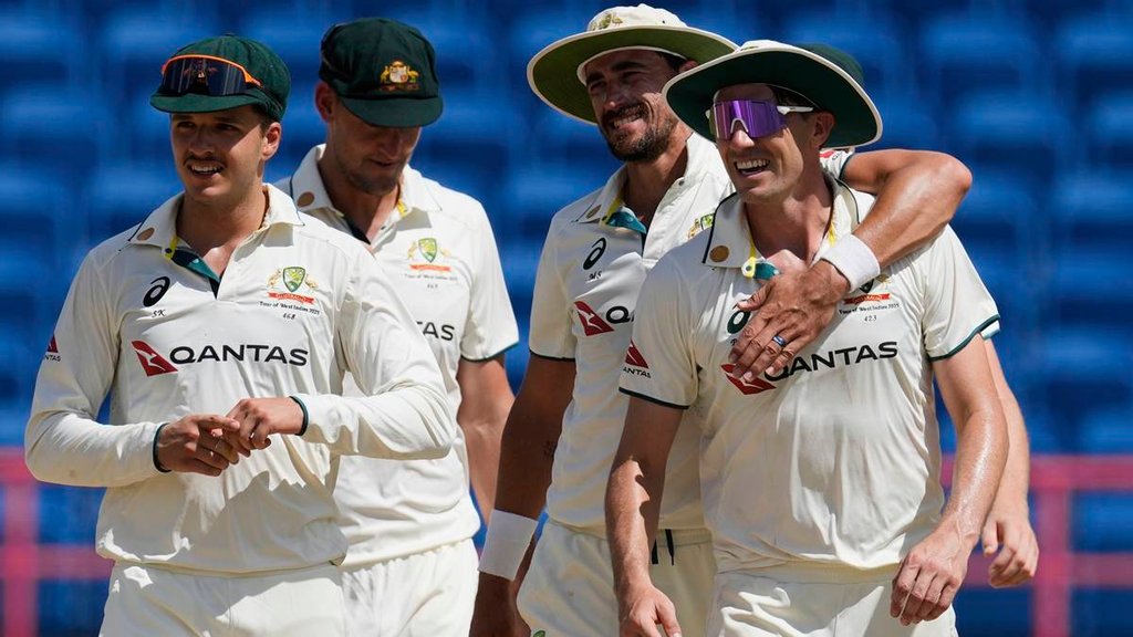 West Indies vs Australia, frank worrell trophy, WI vs AUS 2nd Test Match