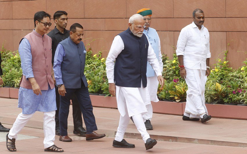 ethnic wear in Parliament India