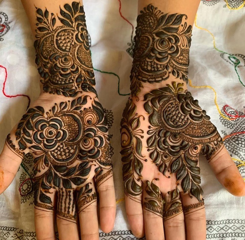 unique and latest mehndi designs
