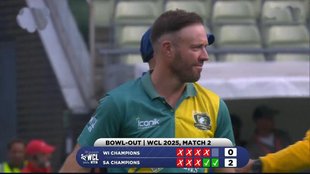 World Championship of Legends 2025, WICH vs SACH, South Africa Champions beat West Indies Champions
