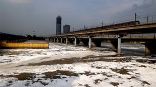 Yamuna river, yamuna river, yamuna river news today