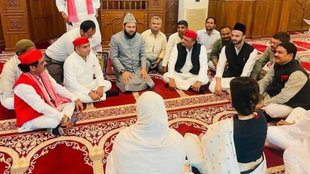 Akhilesh Yadav mosque meeting, SP, Samajwadi Party news