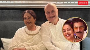 Anupam and kirron kher