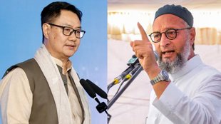 Asaduddin Owaisi, Kiren Rijiju, Asaduddin Owaisi on Kiren Rijiju,
