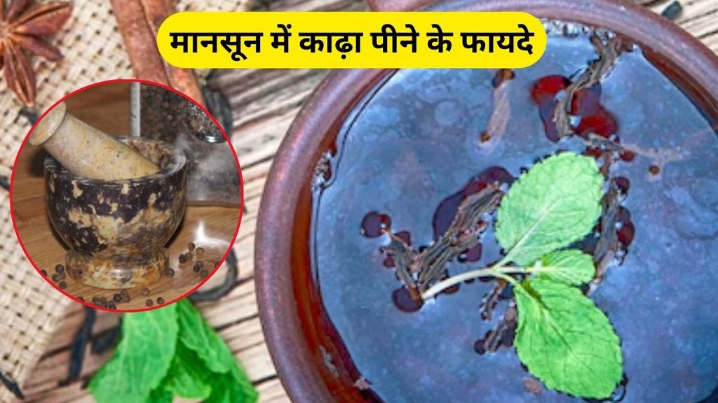Tulsi and Kali mirchi benifit, Kadha For Monsoon, Kadha For Rainey Season, Kadha For Immunity