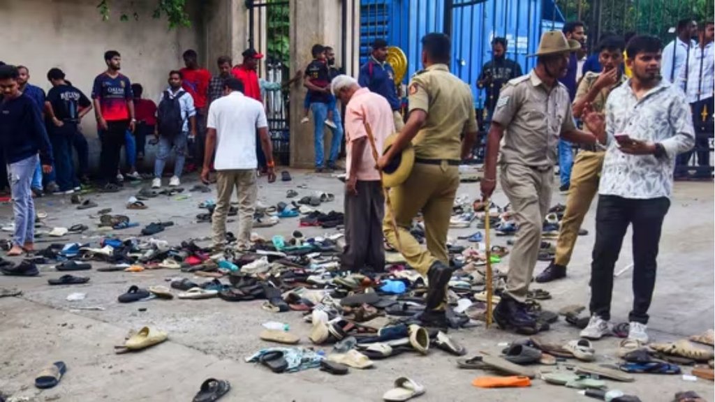 Bengaluru stampede,M Chinnaswamy Stadium,Royal Challengers Bengaluru