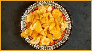 crispy potato chips, Homestyle Potato Chips, Potato Chips Recipe