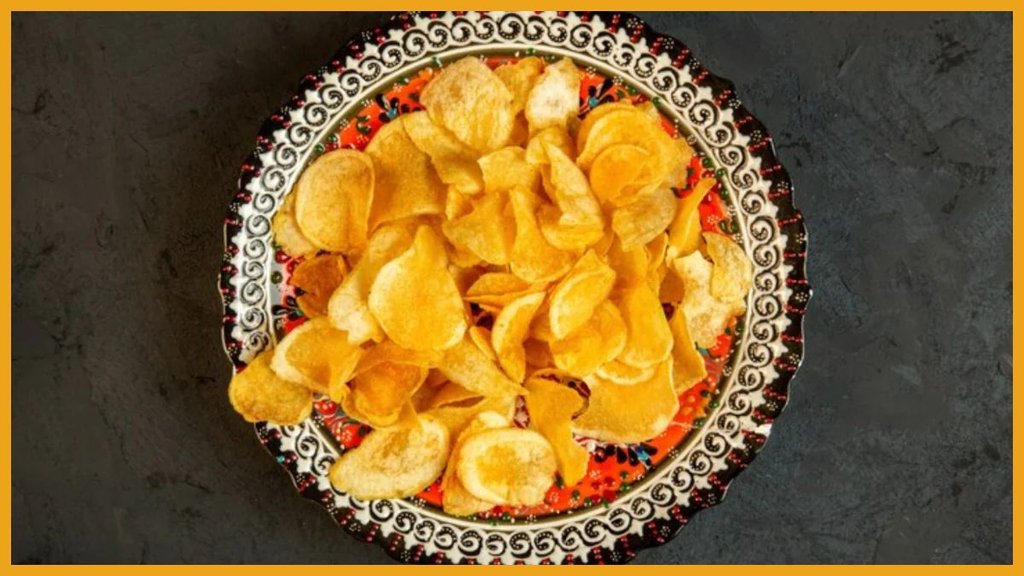 crispy potato chips, Homestyle Potato Chips, Potato Chips Recipe