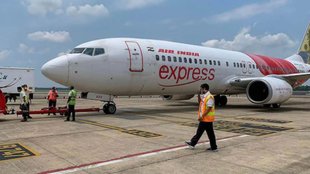air india express flight, emergency landing, hyderabad