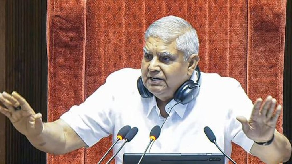 jagdeep dhankhar | rajyasabha chairman resigns | monsoon session |